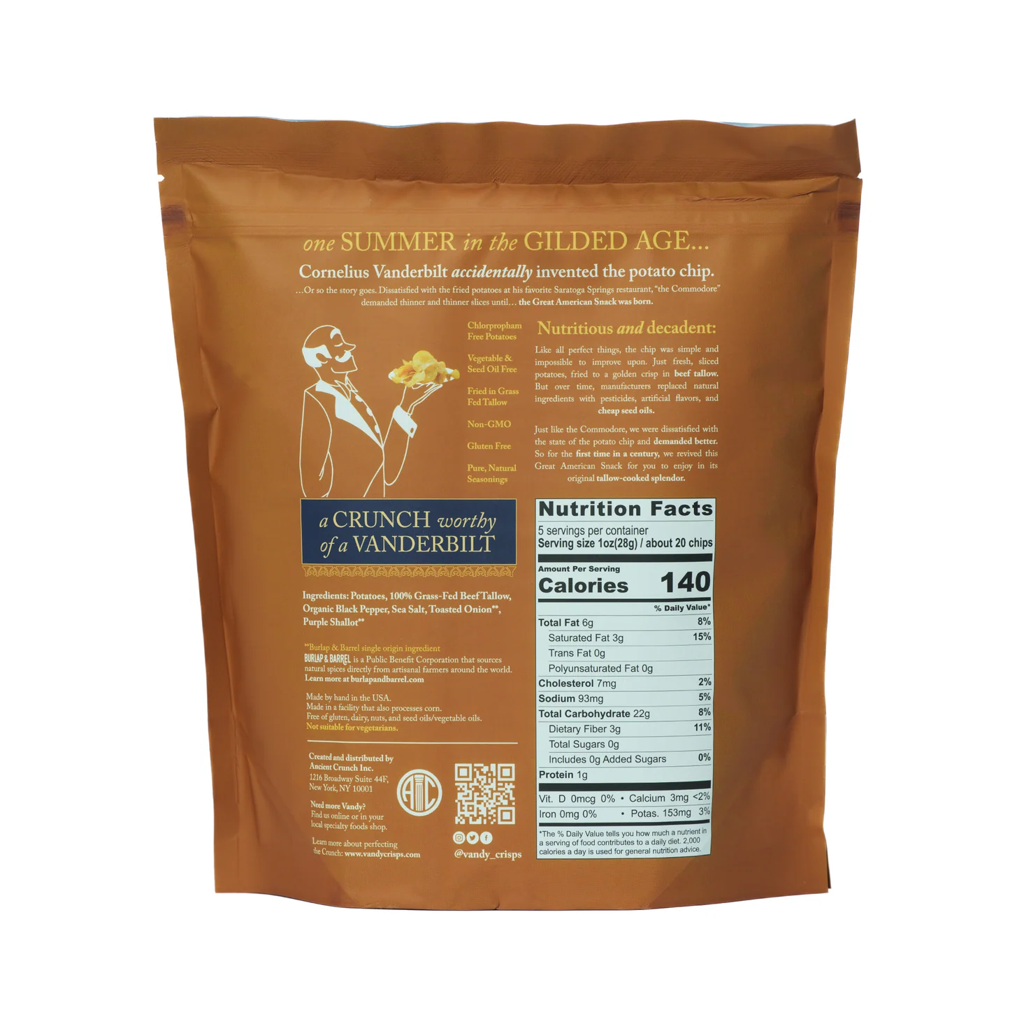 Vandy Crisps - French Onion