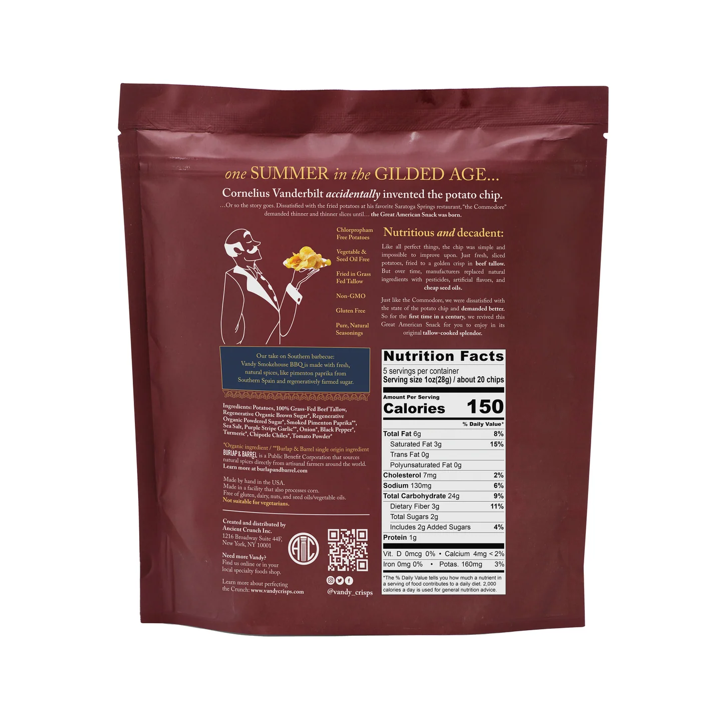 Vandy Crisps - Smokehouse BBQ